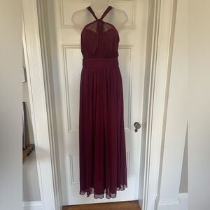 Birdy Grey Burgundy Event Bridesmaid Dress